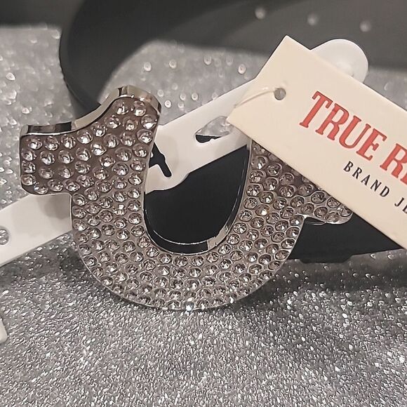 True Religion Rhinestone Horseshoe Buckle Belt main image 6